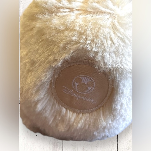 Disney Store 18” TIGGER Winnie the Pooh Christmas Cream Gold Bow Plush Toy - Picture 3 of 9